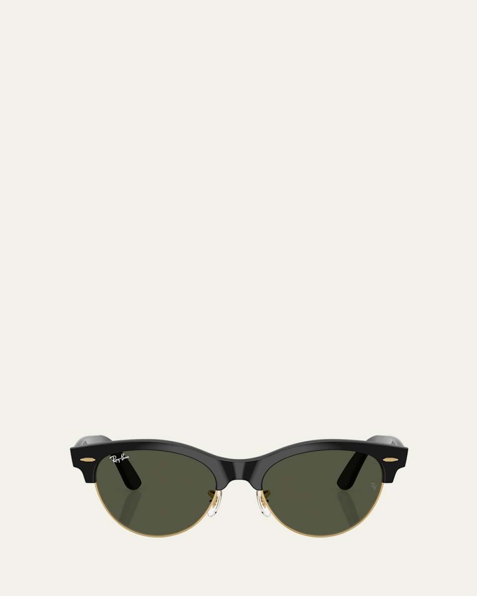 Clubmaster Way Plastic Square Sunglasses
